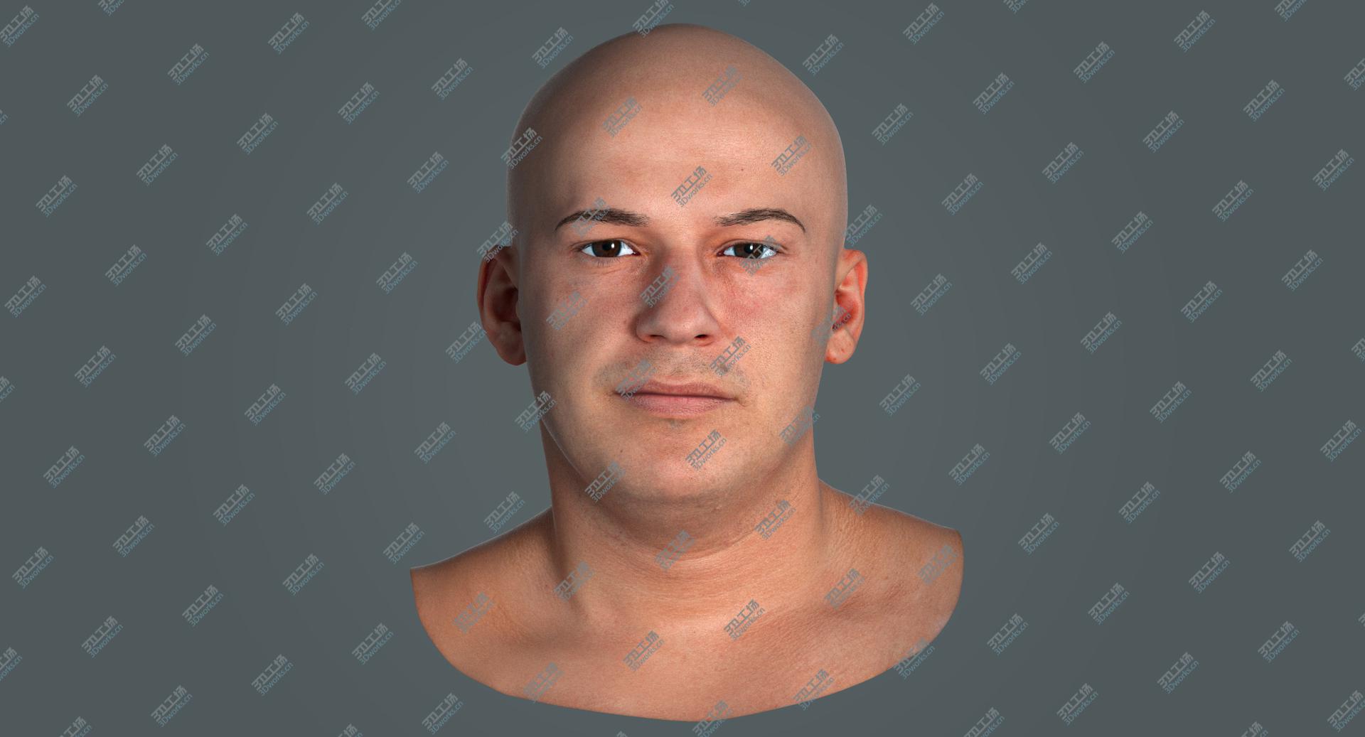 images/goods_img/202105073/Real PBR Marcus Human Head Sharp Lip Puller AU13 3D model/2.jpg